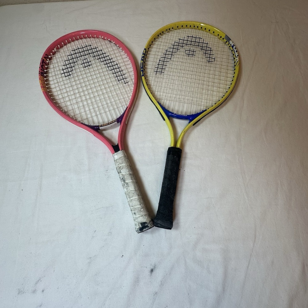 Head Speed 21" Racquetball Lightweight Racquet 3 5/8 Handle Used‎ Set Of 2
